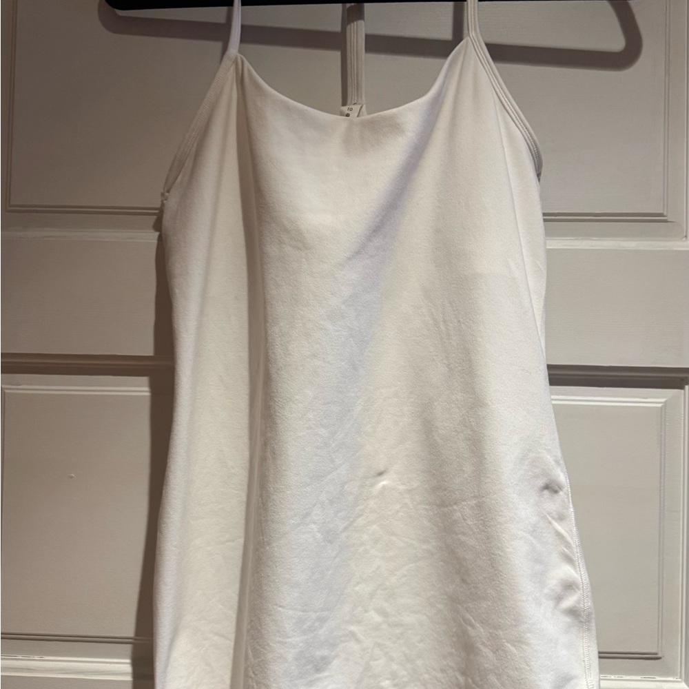 Lululemon Athletica White Camisole, Size 10, Like New